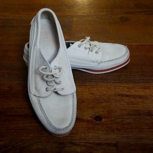 Cole Haan Other - COLE HAAN Vibram Made In USA Leather Dock/Boat Shoes